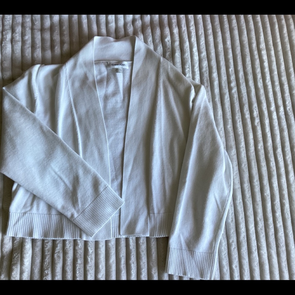 Calvin Klein Cropped Cardigan